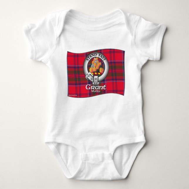 Grant Clan Baby Bodysuit (Front)