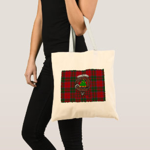 Grant Clan Badge Tartan Tote