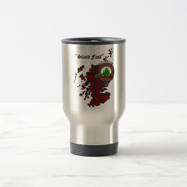 Grant Clan Badge Travel Mug (Center)