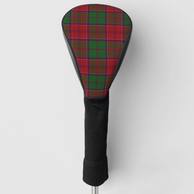 Grant Clan Tartan Scottish Plaid Golf Head Cover (Front)