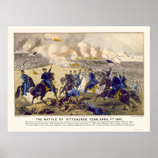 Grant Leading a Charge by 1862 Poster
