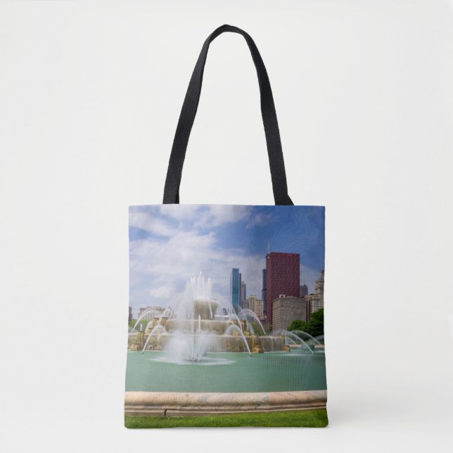 Grant Park City View Tote Bag (Front)