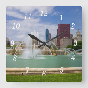 Grant Park City View Wall Clock