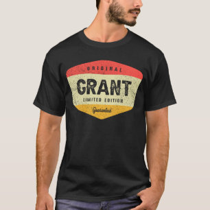 Grant Personalised Name - Vintage Name Grant T-Shirt