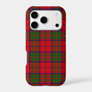 Grant tartan red green plaid