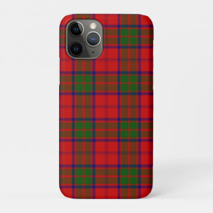 Grant tartan red green plaid Case-Mate iPhone case