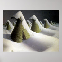  Grant Wood's Winter Silence, Timeless Fields