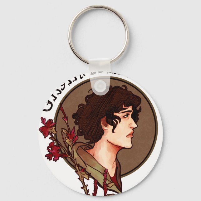 Grantaire Nouveau Key Ring (Front)