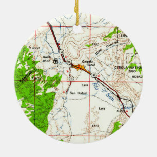 Grants NM Topo Ceramic Tree Decoration
