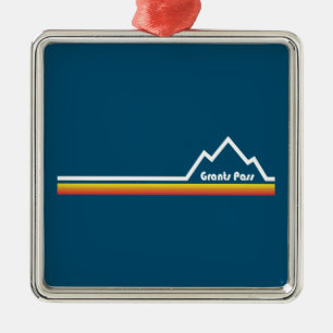 Grants Pass Oregon Metal Tree Decoration