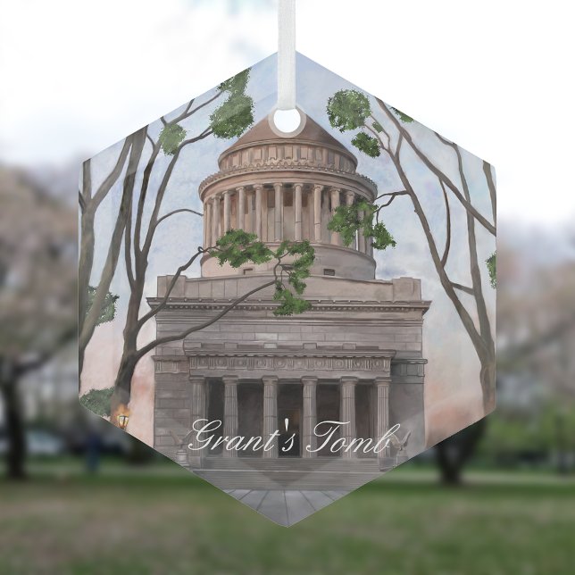 Grant's Tomb Glass Tree Decoration (Creator Uploaded)