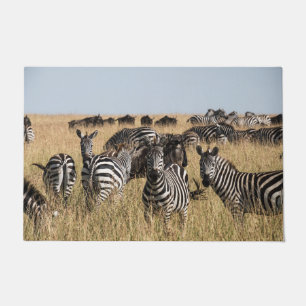 Grant's Zebra Doormat