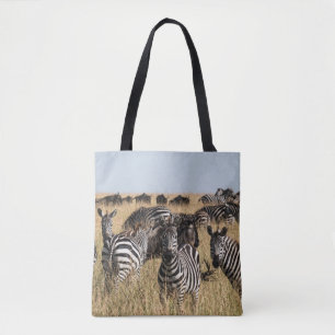 Grant's Zebra Tote Bag