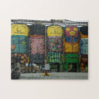Granville Island Silos Jigsaw Puzzle