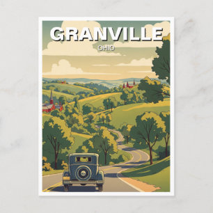 Granville Ohio Travel Postcard