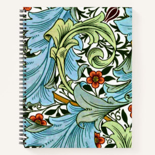 Granville, vintage William Morris pattern, Notebook