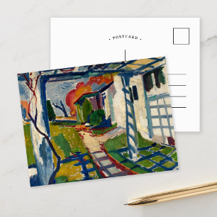 Grape Arbor Henry Lyman Saÿen Postcard