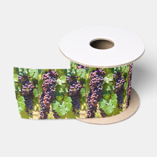 Grape Cluster Satin Ribbon