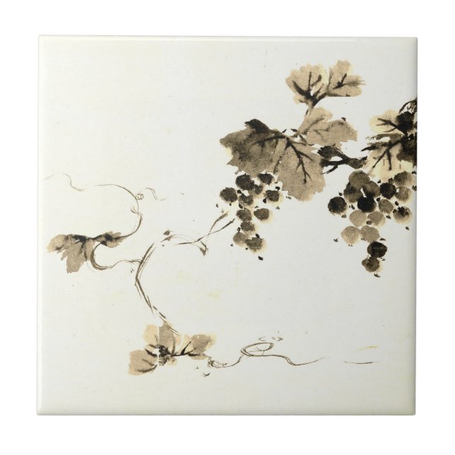 Grape Clusters 1800 Tile (Front)