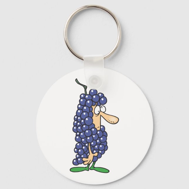 Grape Costume Key Ring (Front)