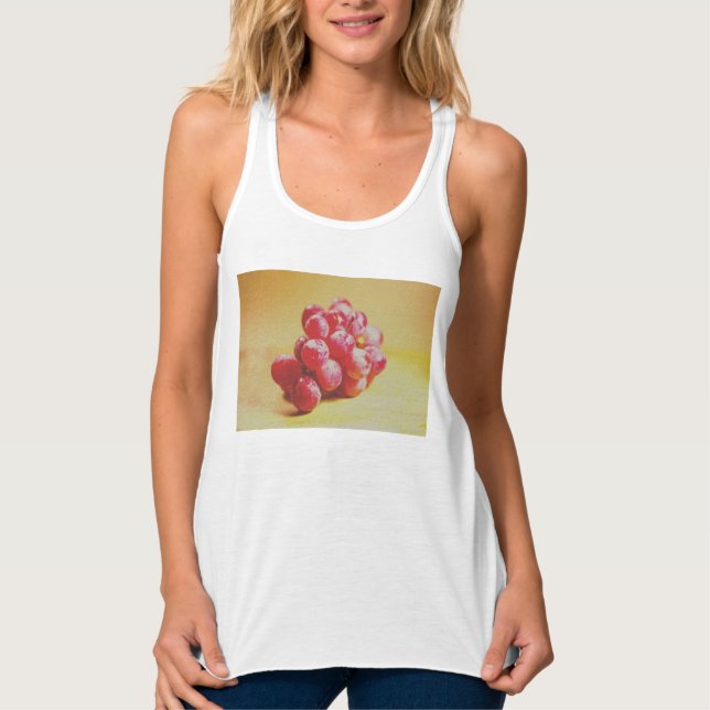 "Grape" Cute Photo. Buy Now Singlet (Front)