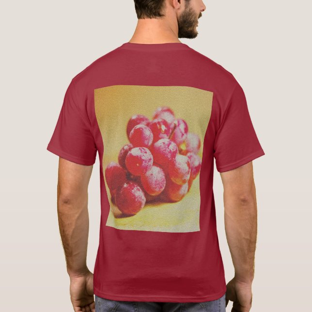 "Grape" Cute Photo. Buy Now T-Shirt (Back)