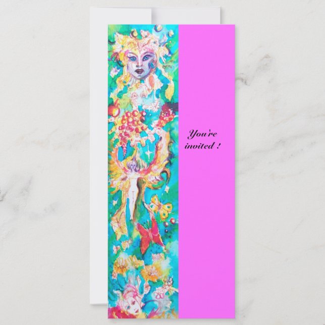 GRAPE FAIRY TALE 9a Invitation (Front)