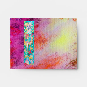 GRAPE FAIRY TALE ,red purple pink yellow Envelopes