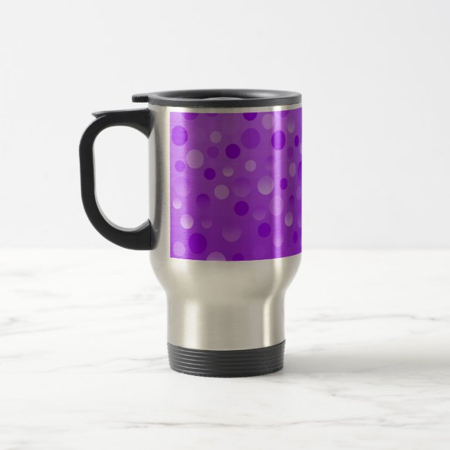 Grape Fizz travel/commuter mug (Left)