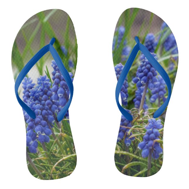 Grape Hyacinth Jandals (Footbed)