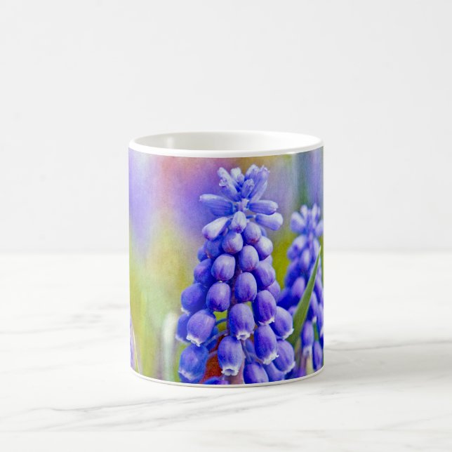Grape Hyacinths Coffee Mug (Center)