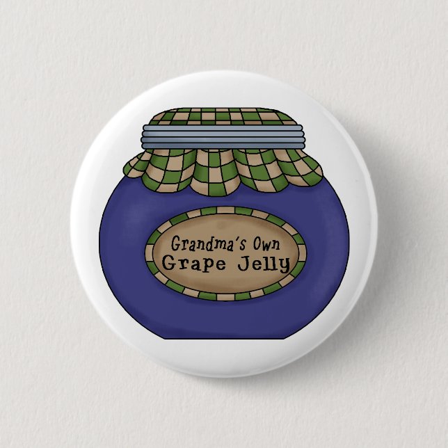 Grape Jelly 2 6 Cm Round Badge (Front)
