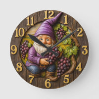 Grape-loving gnome harvest fantasy