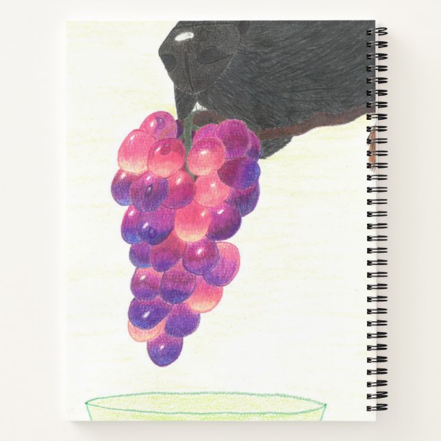 Grape&Nose notebook (Back)