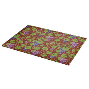 Grape Pattern Cutting Board
