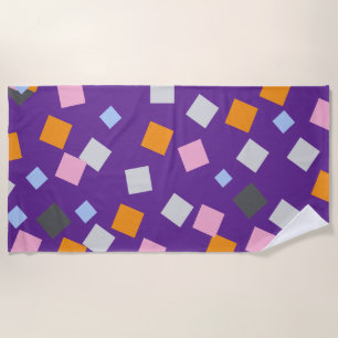 Grape Purple Beach Towel