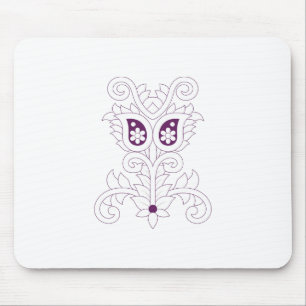 Grape Purple, Grape, Honey Flower decorative Mouse Pad
