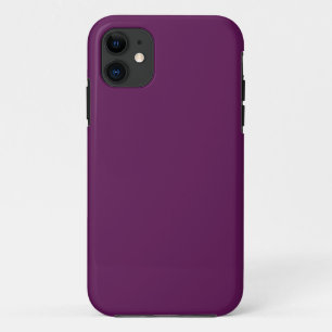 Grape purple (solid colour) Case-Mate iPhone case