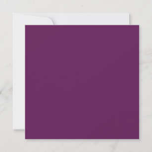 Grape purple (solid colour)  invitation