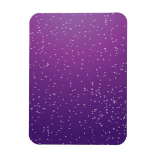 Grape Soda with Tiny Bubbles Background Art Magnet