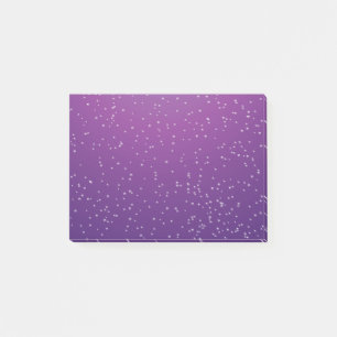 Grape Soda with Tiny Bubbles Background Art Post-it Notes