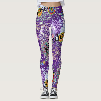 Grape Sorbet Dragonfly Leggings