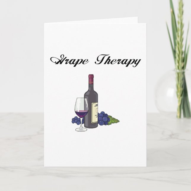 Grape Therapy Card (Front)
