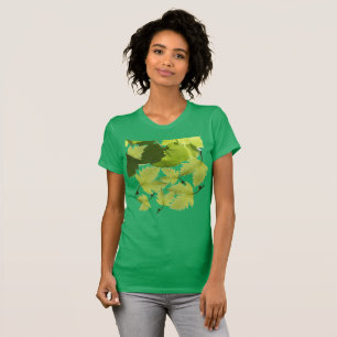Grape Vine Green Leaves T-Shirt