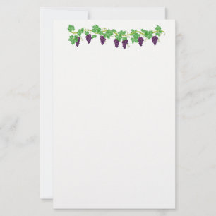 Grape Vine Stationery Paper