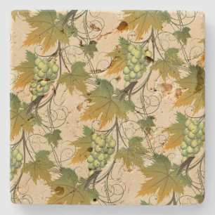 Grape Vine Stone Coaster