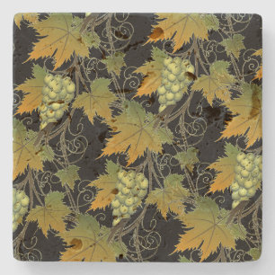 Grape Vine Stone Coaster