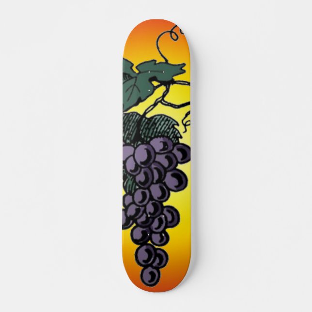 Grape Vines Skateboard (Front)