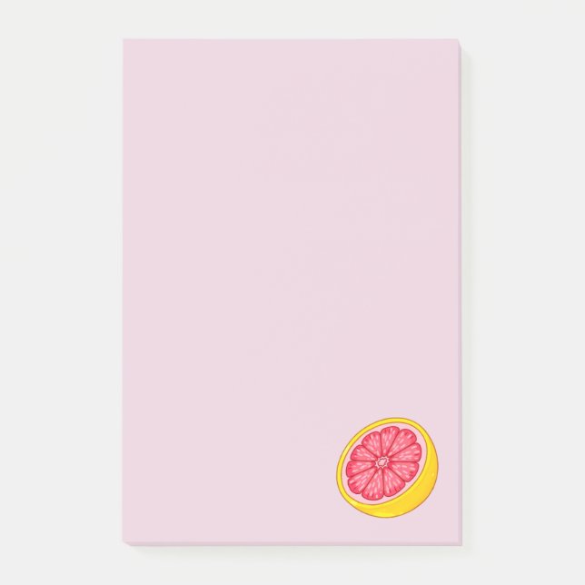 Grapefruit - Fruit Collection - Post-it Notes (Front)