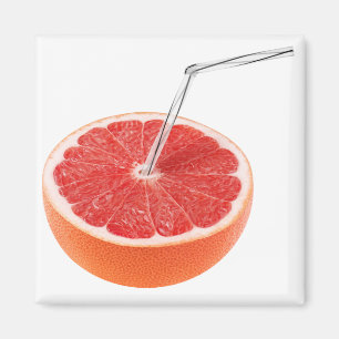 Grapefruit juice magnet